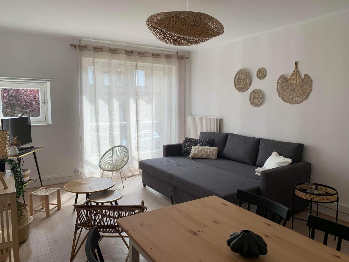 Appartement 40M2 Vue Sur Mer Acces Direct Plage Et Parking Prive Dinard Exterior foto